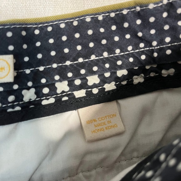 J Crew Chino City Fit Shorts Olive Green Women's Button Fly Cotton - Size 4 - Picture 5 of 9